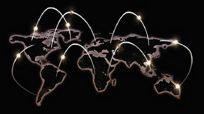 carte du monde-connexion-stratégie de délocalisation-activsolutions
